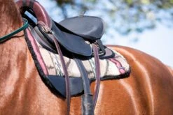Round Western Ranch Pad -Riding Horse Apparel Shop 0731 Birch 8892 3 scaled 1