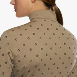 Cavalleria Toscana Mini CT Print Wool Training Polo -Riding Horse Apparel Shop 22FWM POD307 PA063 4B00 05 4b3bb92c fe0a 40b1 a486 a399411e10c5