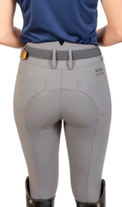 Grey Hannah High Waisted Breech By QJ Riding Wear -Riding Horse Apparel Shop 61761197 10156272924677344 8208043009325924352 n 52f5cf69 088f 4c8d bf5e ecca57353f10