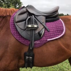 Cotton Half Pad In Trifecta Design -Riding Horse Apparel Shop 7306 Lifestyle5