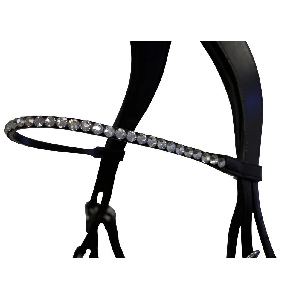 Bridle Snaffle Acavalllo Cupido Anatomic Crown Black 6 Bridle Snaffle Acavalllo Cupido Anatomic Crown Black - Image 4
