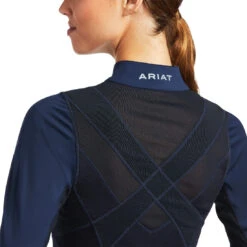 Baselayer Ariat Ascent Long Sleeve Navy Ladies -Riding Horse Apparel Shop Ariat Ascent Long Sleeve Baselayer Navy Ladies 5