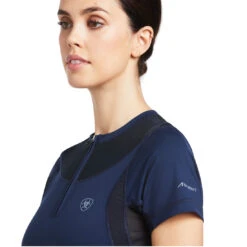 Baselayer Ariat Ascent Short Sleeve Navy Ladies -Riding Horse Apparel Shop Ariat Ascent Short Sleeve Baselayer Navy Ladies 3 45e22805 9208 440d bc22 0619835dca01