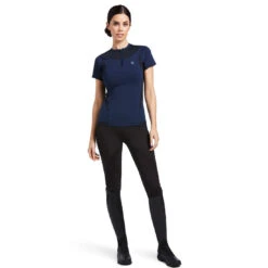 Baselayer Ariat Ascent Short Sleeve Navy Ladies -Riding Horse Apparel Shop Ariat Ascent Short Sleeve Baselayer Navy Ladies 4 80f77c60 0ef4 445d 9229 f5eabb6336d8