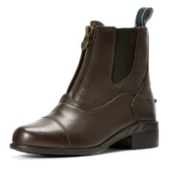 Riding Horse Apparel Shop 32 Boots Riding Ariat Devon Iv Light Brown Youth