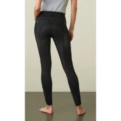 Breeches Ariat Halo B Denim Full Seat Black Rinse Sp22 Ladies -Riding Horse Apparel Shop Ariat Breech Halo B Denim Full Seat Black Rinse Sp22 Ladies 5