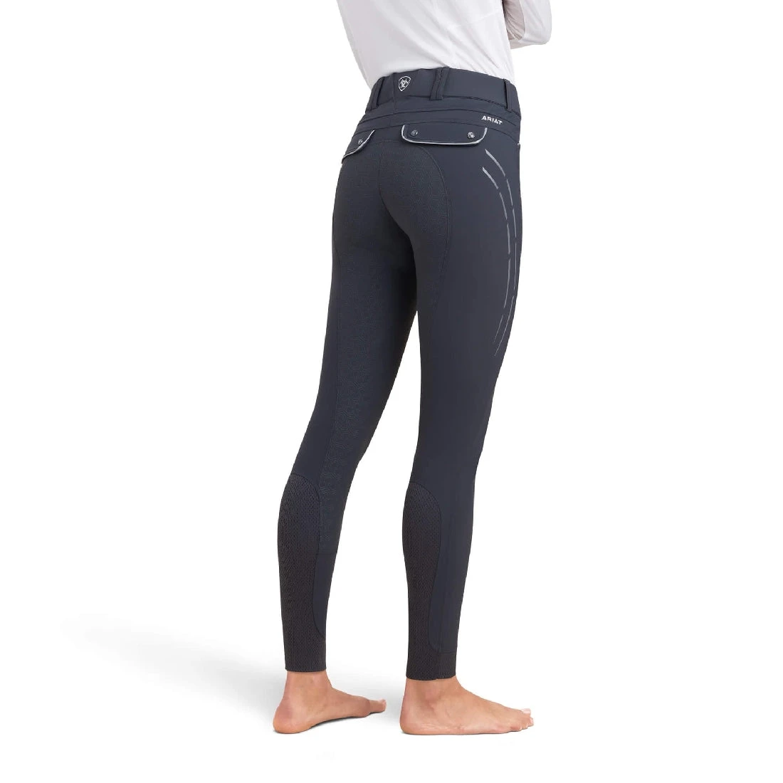 Breeches Ariat Tri Factor Lumina Full Seat Ebony W23 Ladies 5 Breeches Ariat Tri Factor Lumina Full Seat Ebony W23 Ladies - Image 3