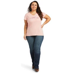 Tee Shirt Ariat Real Logo Script Classic Fit Quartz Pink Sp22 Ladies 12 Tee Shirt Ariat Real Logo Script Classic Fit Quartz Pink Sp22 Ladies -Riding Horse Apparel Shop Ariat Tee Real Logo Script Classic Fit Quartz Pink Sp22 Ladies 4