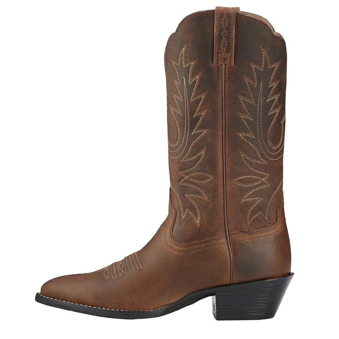 Western Boots Ariat Heritage Distressed Brown Ladies 4 Western Boots Ariat Heritage Distressed Brown Ladies - Image 2