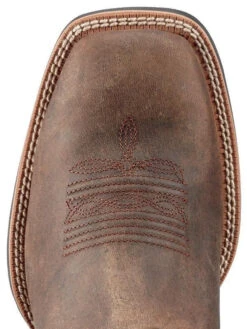 Western Boots Ariat Sport Wide Square Toe Distressed Brown Mens -Riding Horse Apparel Shop Ariat Western Boots Sport Wide Square Toe Distressed Brown Mens 4