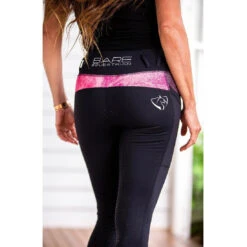 Miami Twist Performance Riding Tights For Equestrian Use -Riding Horse Apparel Shop Bare Equestrian Performance Riding Tights Miami Twist 7