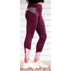 Ruby Rose Performance Riding Tights For Equestrian Bare 11 Ruby Rose Performance Riding Tights For Equestrian Bare -Riding Horse Apparel Shop Bare Equestrian Performance Riding Tights Ruby Rose 5