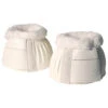 White Fleece Bell Boots -Riding Horse Apparel Shop Bell Boots Fleece White