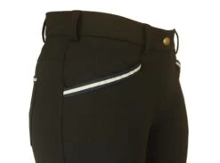 Bamboo Breeches In Black. Sizes 6 To 28 -Riding Horse Apparel Shop Black Bamboo Breeches with silicone seat 7 020614a0 259b 49b3 8f56 f0118fac2638
