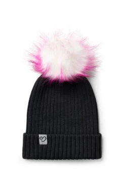 Mochara Cotton Beanie -Riding Horse Apparel Shop Blackwithpinkwhitepom 1000x b2e069a7 41e5 4ce8 948e 3d2ed7c0d307