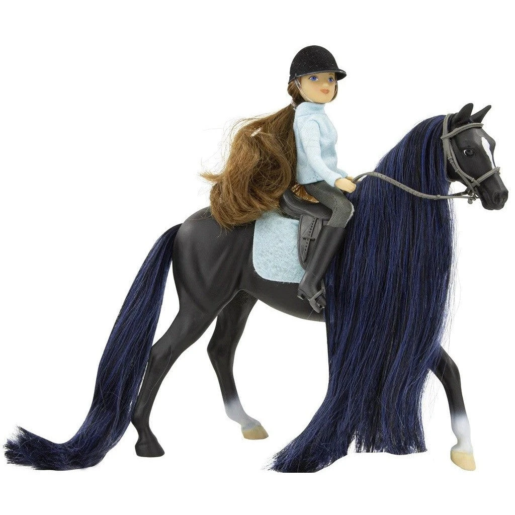 Breyer Freedom Jet With English Rider Charlotte 4 Breyer Freedom Jet With English Rider Charlotte - Image 2
