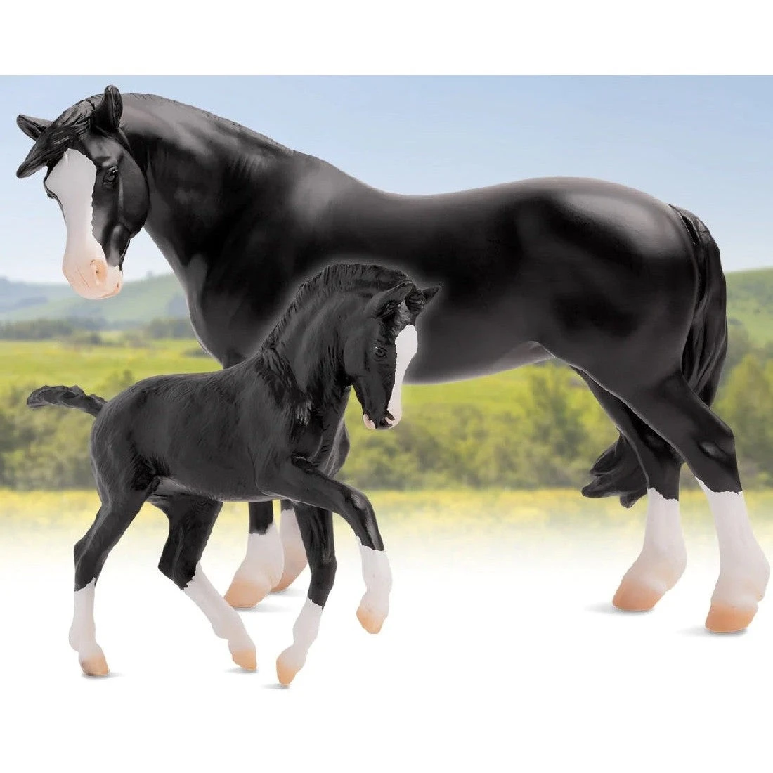 Breyer Traditional Nistar Blazing Kansas & Ethel 3 Breyer Traditional Nistar Blazing Kansas & Ethel