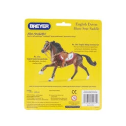 Breyer Devon Jump Saddle For Traditional Models -Riding Horse Apparel Shop Breyer Traditional Saddle Devon Jump 3