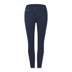 Cavallo CALIMA GRIP - Youth Breeches -Riding Horse Apparel Shop CALIMAGRIP NAVY FRONT