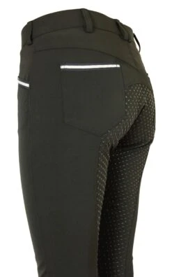 CoolMax Jodhpurs In Sizes 6 To 28, In Black With Silicone Seat Grip -Riding Horse Apparel Shop CoolMax Black 4 362f81d5 342a 4b30 ae7b 908abeb0d18b