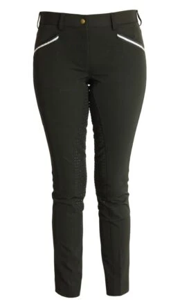 CoolMax Jodhpurs In Sizes 6 To 28, In Black With Silicone Seat Grip -Riding Horse Apparel Shop CoolMax Black 7 2a75cc63 7cca 4511 9945 e06852ec7177