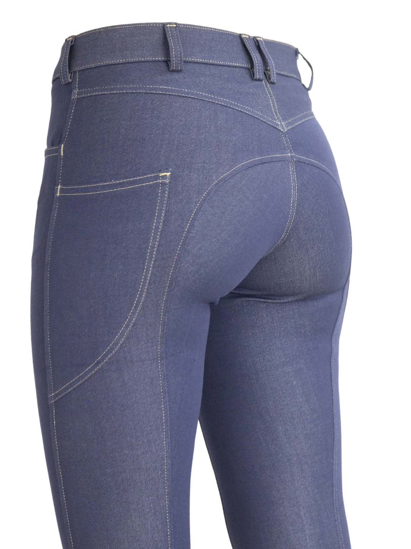 Denim Jodhpurs With Phone Pocket And NO Silicone 12 Denim Jodhpurs With Phone Pocket And NO Silicone - Image 10