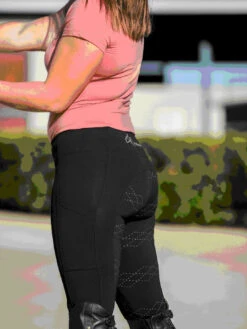 Black Earlwood Kentucky Tights By Zz -Riding Horse Apparel Shop Earlwood Kentucky Tights Black 14