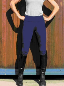 Navy Kentucky Earlwood Tights