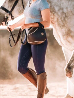 Ladies' Navy Lexington Tights In Earlwood 18 Ladies' Navy Lexington Tights In Earlwood -Riding Horse Apparel Shop Earlwood Lexington Tights Navy Ladies 5