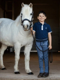 Jodhpurs Earlwood Tracky Navy Childs -Riding Horse Apparel Shop Earlwood Tracky Jodhpurs Navy Childs 12