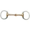 Eggbutt Snaffle Thin Copper Mouth Stainless Steel -Riding Horse Apparel Shop Eggbutt Snaffle Thin Copper Mouth Stainless Steel