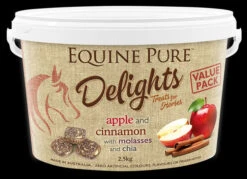 Horse Treat Equine Pure Delights Apple Cinnamon Molasses -Riding Horse Apparel Shop Equine Pure Delights Treat Apple Cinnamon Molasses 3