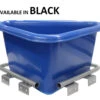 Feed Bin Corner Plastic Black -Riding Horse Apparel Shop Feed Bin Plastic Corner Black