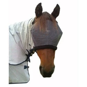 Fly Mask Citronella Scented Black 5 Fly Mask Citronella Scented Black - Image 3