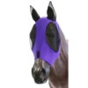 Fly Mask Lycra Pull On Kool Master Purple & Black -Riding Horse Apparel Shop Fly Mask Lycra Pull On Kool Master Purple Black