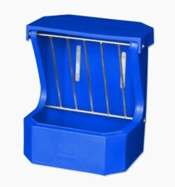 Hay Rack Feeder & Lid Agboss Blue -Riding Horse Apparel Shop Hay Rack Feeder Lid Agboss Blue 3