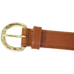 Belt Huntington Rouge Inlay Tan -Riding Horse Apparel Shop Huntington Rouge Inlay Belt Tan 3