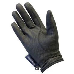 Gloves Huntington Synthetic Show Black -Riding Horse Apparel Shop Huntington Synthetic Show Gloves Black 4