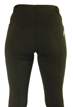 Classic Black Riding Tights - Silicone-Free -Riding Horse Apparel Shop IMG 1898 clipped rev 1 3c3744a3 e773 41af 974f 1ee2302e849f