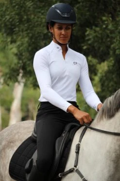 Long Sleeve Show Shirt By QJ Riding Wear