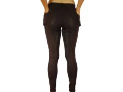 Java Brown Riding Tights, Sizes 6-28 -Riding Horse Apparel Shop Javabrownridingtightswithphonepocket5