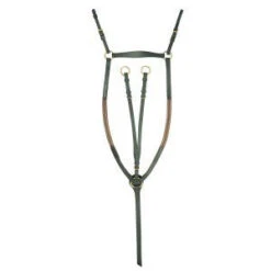 Breastplate Martingale Eventing Elastic Leather Jeremy & Lord Brown -Riding Horse Apparel Shop Jeremy Lord Breastplate Martingale Eventing Elastic Leather Brown 3