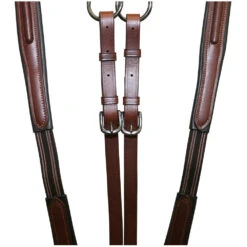 Breastplate Premier Blk Buckles Leather Jeremy & Lord Russet -Riding Horse Apparel Shop Jeremy Lord Breastplate Premier Blk Buckles Leather Russet 8