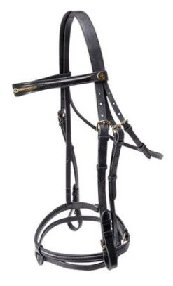 Bridle Hanoverian Prestige Leather Jeremy & Lord Full Black 10 Bridle Hanoverian Prestige Leather Jeremy & Lord Full Black -Riding Horse Apparel Shop Jeremy Lord Bridle Prestige Leather Full Black 3