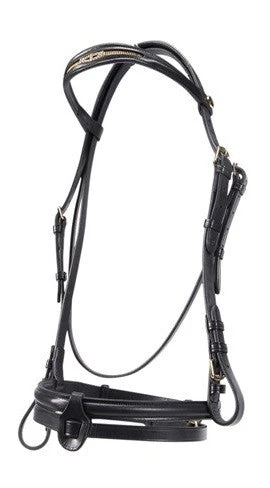 Bridle Hanoverian Prestige Leather Jeremy & Lord Full Black 3 Bridle Hanoverian Prestige Leather Jeremy & Lord Full Black