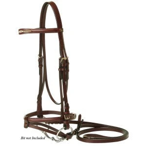 Bridle Hanoverian Prestige Leather Jeremy & Lord Full Brown 3 Bridle Hanoverian Prestige Leather Jeremy & Lord Full Brown