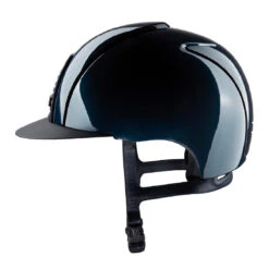 Helmet Kep Cromo 2 Shine Blue 9 Helmet Kep Cromo 2 Shine Blue -Riding Horse Apparel Shop Kep Cromo 2 Shine Blue Helmet 3