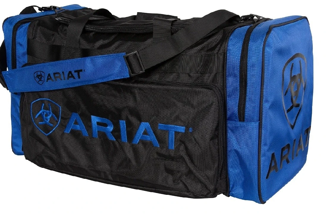 Luggage Ariat Gear Bag Large Cobalt & Black 3 Luggage Ariat Gear Bag Large Cobalt & Black