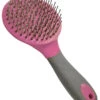 Brush Mane & Tail Ergonomic Grip Pink -Riding Horse Apparel Shop Mane Tail Brush Ergonomic Grip Pink
