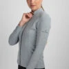Mochara Melange Grey Rib Jacket -Riding Horse Apparel Shop Melangejacket2 1000x ec5c37e8 2819 40ec 806b 26bc1b376bbb